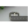 Buy cheap Hardware Metal 20 MM & 25 MM Nickel Color Single Prong Roller Pin Buckle For Webbing Belt from wholesalers