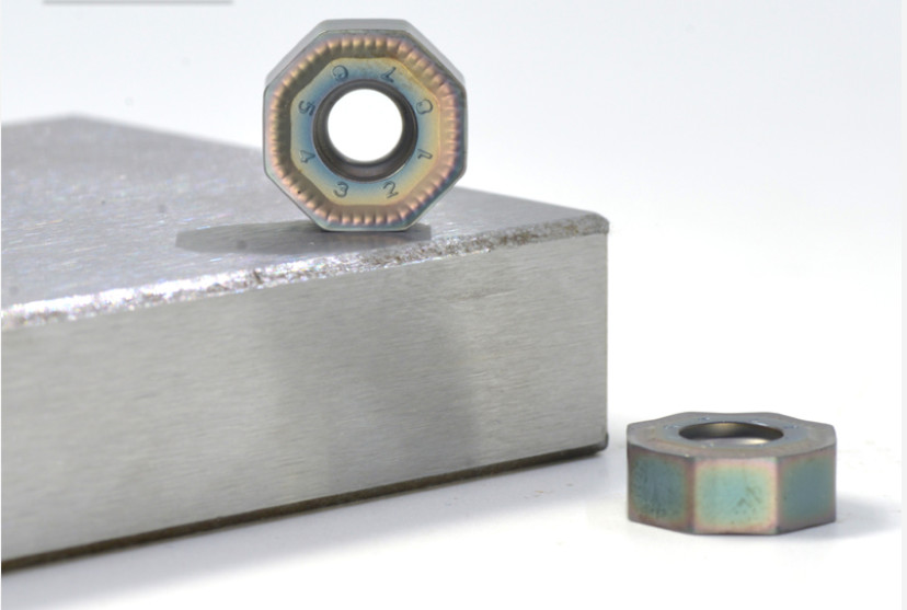 ONMU0504 16 cutting edge CNC face milling cutter insert for titanium Chino TOOLS