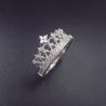 Buy cheap Luxury Princess Crown Promise Rings For Women Sterling 925 Silver European Style from wholesalers