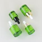 15ml 1oz 30ml 50ml Clear Frosted Glass Oil Bottle Green Transparent Dropper