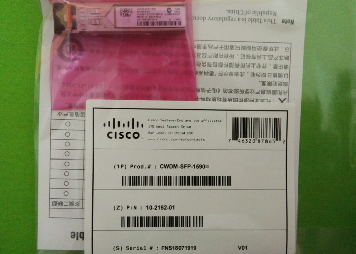 80KM 1.25Gb/s 3.3V Optical Fiber Module CWDM-SFP-1590 1590nm Wavelength