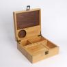 Buy cheap Handmade Timber Jewelry Box 100% Bamboo Storage Box Wooden Watch Box from wholesalers