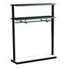 Buy cheap Metal / Wood Customized Color Display Rack Stand Garment Showrooms 600*500*1000mm from wholesalers