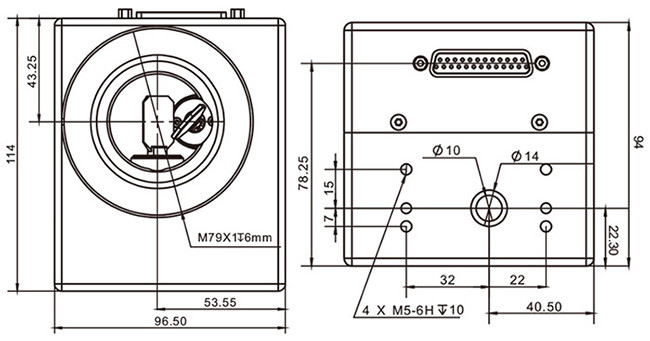 1064nm Aperture 10mm Laser Marking Head In Laser Processing