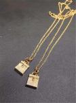 full diamonds of kelly bag necklace 18kt gold with white gold or yellow gold