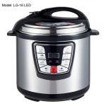 Adjustable 6L Digital Pressure Cooker , Kitchen Pressure Cooker Progrommable