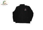 Plain Black Hooded Sweatshirt Jacket Embroidered Outdoor Sports Windbreaker