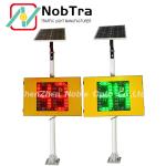 9.1KG Screen Weight Solar Radar Traffic Signal with Red And Green Color and
