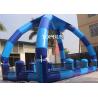 Buy cheap Blue PVC Kids Swimming Pools , Heat sealed Inflatable Swimming Pools 0.9 mm from wholesalers
