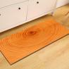 Buy cheap Wood Grain Absorbent Door Mat 40*120cm 60*180cm Bedroom Floor Carpets from wholesalers