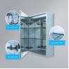 Buy cheap Modern Style Wall Mount Backlit Lighted LED Bathroom Vanity Mirrored Medicine Cabinet from wholesalers