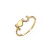 Buy cheap DAYSTAR Adjustable Gold Wedding Rings ODM Plated 24K Gold Diamond Ring from wholesalers