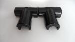 Standard T Connector Black PA6 Playground Spare Parts