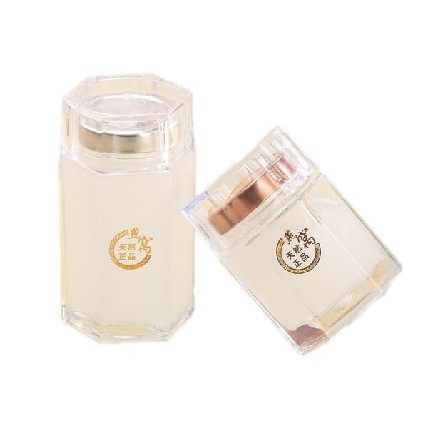 Buy cheap Hexagonal Bird Nest Bottle , 60ml / 80ml / 100ml Glass Food Preserve Jars from wholesalers