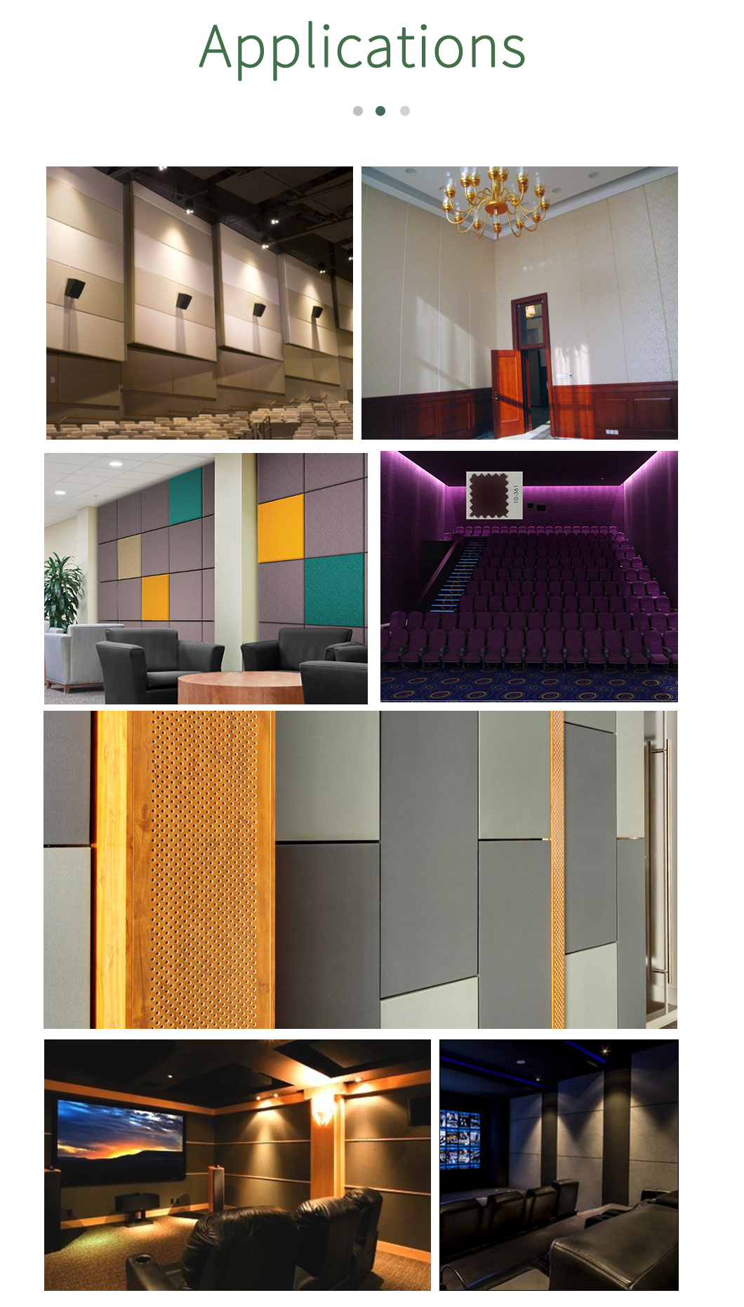 Modern Fabric Wrapped Acoustic Panel For Aesthetically Pleasing Acoustic Design