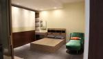 Luxury Walk In Closet Furniture With Shelves Designs With Storage Basket