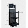 Buy cheap Heavy Duty L1550mm W600mm Engine Oil Display Rack , Motor Oil Display Rack from wholesalers