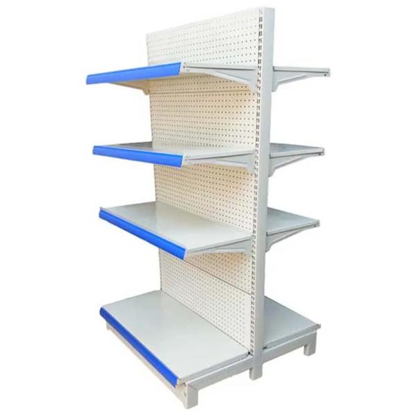 Xingye Factory Custom Size red color double sided convenience store shelves with