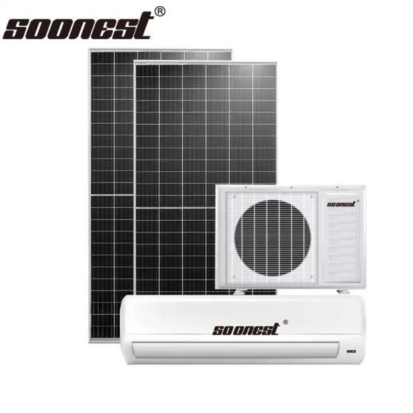 18000Btu 24000 Btu Air Conditioner Hybrid Solar Air Conditioner Inverter Air