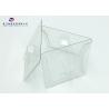 Buy cheap Clear Plastic Gift Boxes Plastic Retail Packaging Box Back Side with Paper Card from wholesalers
