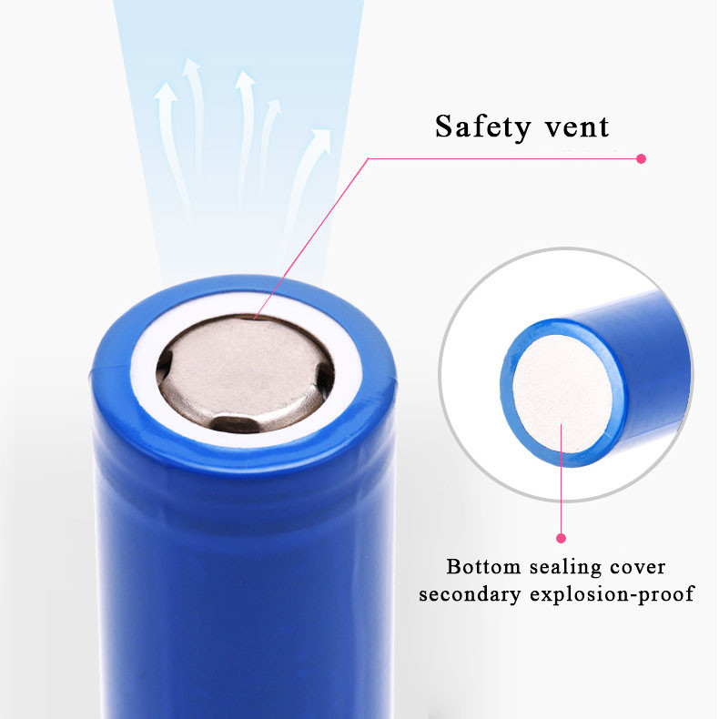 18650 Lithium Rechargeable Battery LiFePO4 3 7v Li Ion Battery