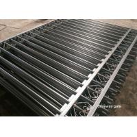 Buy cheap Commercial Automatic Driveway Gates Picket Steel Fence Eco Friendly product