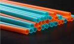 wholesale biodegradable 100% PLA drinking straw with spoon,eco friendly