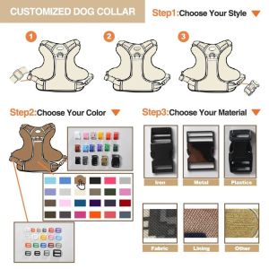 Buy cheap Training Pet Dog Collar Harness And Leash Set from wholesalers