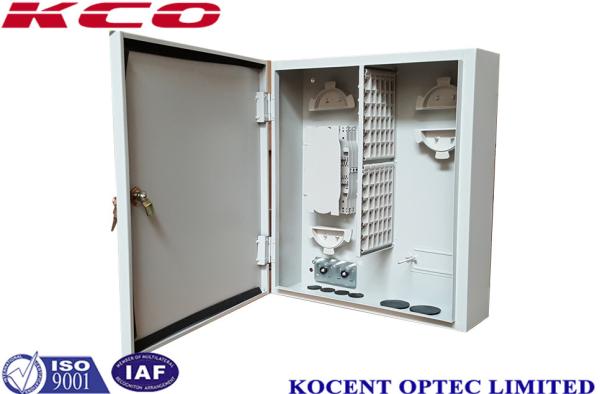 Buy cheap Outdoor Wall Mountable Metallic Optical Fiber Termination Box 72/96 Cores from wholesalers