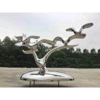 Buy cheap Custom Size Stainless Steel Metal Animal Sculptures For Garden Ornaments product