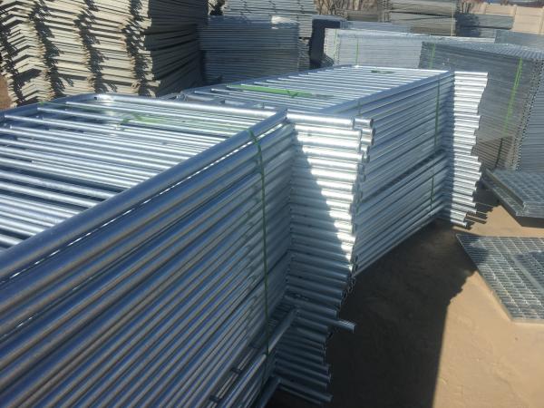 Buy cheap Zinc Coated Steel Pedestrian Crowd Control Barriers For Sport Ground from wholesalers