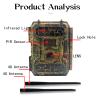 Buy cheap 4.3CG Mobile Trail Camera IP66 Waterproof 16MP 1080p Solar Powered 4G from wholesalers