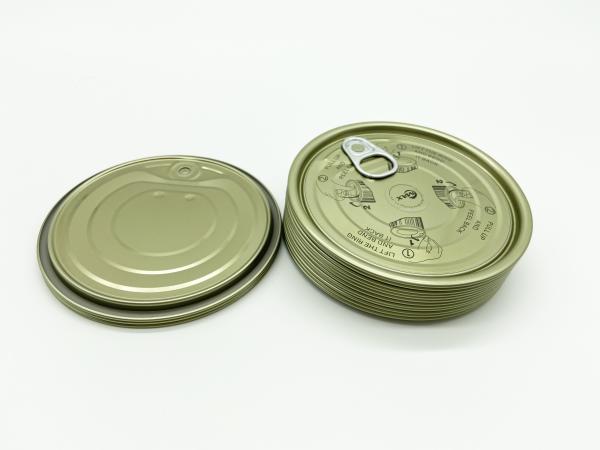 Buy cheap Full Aperture TFS Gold Lacquer Easy Open End For Canned Food from wholesalers