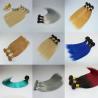 Buy cheap Smooth Green Ombre Human Hair Extensions 8 Inch-30 Inch from wholesalers