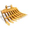 Buy cheap Customized Mini Digger Land Rake , Excavator Landscape Rake For PC50 from wholesalers