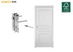 Hidden Hinge Solid Core Mahogany Plain Wooden Door