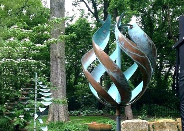 Buy cheap Garden Metal Decorative Wind Kinetic Sculpture Stainless Steel Corrosion Stability from wholesalers
