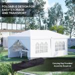 AJUNION Customized Size Outdoor Party Tent Pop Up Gazebo Tent with High Density