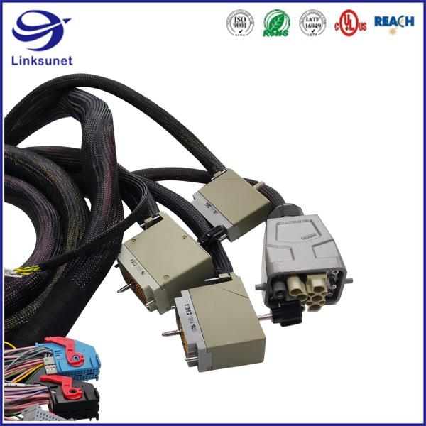 Buy cheap 516 Series Rack And Panel Connector Wire Harness 20 Pins Metal Cover Design from wholesalers