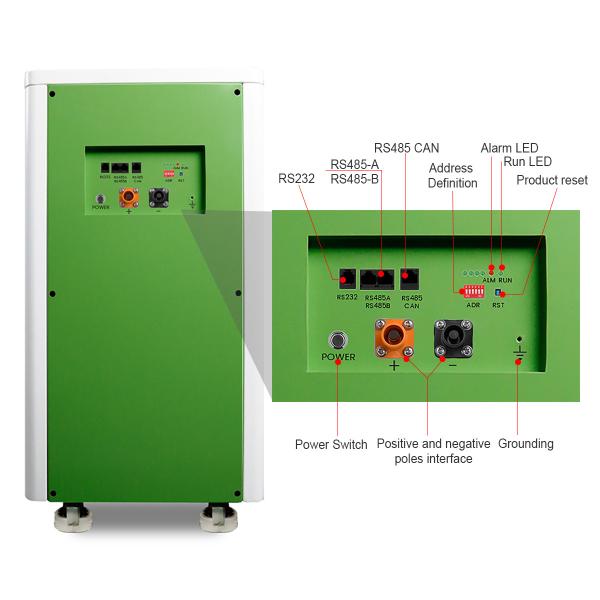 Buy cheap Wheeled 48V Solar Battery 200ah 250ah 10kwh 15kwh Lifepo4 Lithium Ion Battery from wholesalers