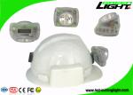 PC Beam Miners Helmet Light 13000lux Brightness Anti Explosive With USB Charging