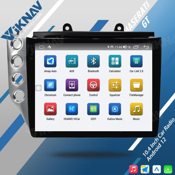 Buy cheap 10.4 Inch WiFi 4G Car Radio Aftermarket Stereo System Upgraded For Maserati GT GranTurismo 2007-2017 from wholesalers