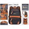 Buy cheap BSCI Certification Business Casual Backpack Nylon 14 Inch Laptop Backpack 1000g from wholesalers