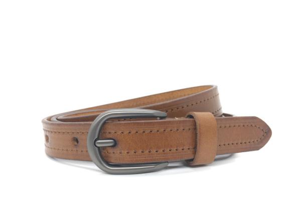 Buy cheap Alloy Pin Buckle 2.3 CM Womens Full Grain Leather Belt from wholesalers