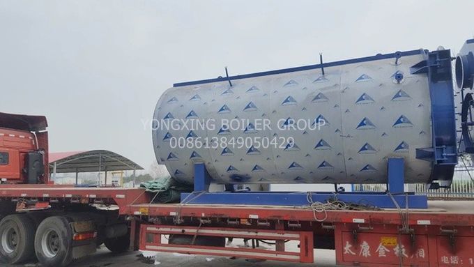 Customized Heat Transfer Oil Fired Hot Water Boiler For Greenhouse 1.25MPa
