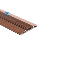 Buy cheap T6 Aluminium Stair Nosing Edge Trim , Aluminium Wood Effect Stair Edge Nosing product