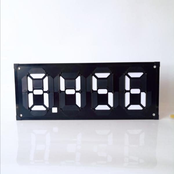 Buy cheap Aluminum Plastic Digital Gas Price Sign Price Signs Fuel Price Display Board 850*320mm from wholesalers