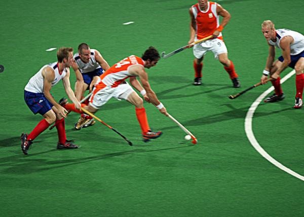 Buy cheap Indoor Outdoor Playground Hockey Fake Plastic Grass , Artificial Sports Turf from wholesalers