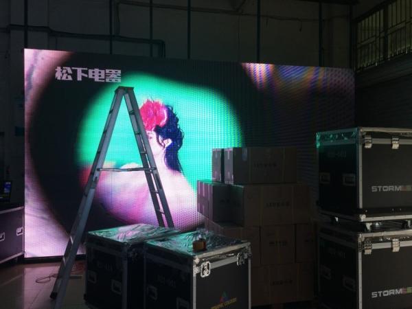 Buy cheap Seamless Stage LED Video Wall Full Color With Aluminum Slim Rental Cabinet from wholesalers