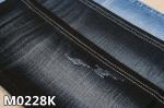 7 Dips Indigo Medium Weight Vintage Slub Denim Fabric 2 Elastane Grey Denim